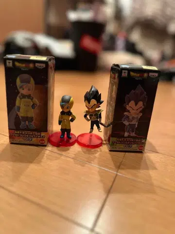 드래곤볼 베지터 트렁크 피규어 세트 2개 세트