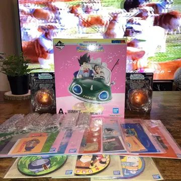 드래곤볼 제일복권 스냅 컬렉션 A상 손오공&치치 하위상 포함