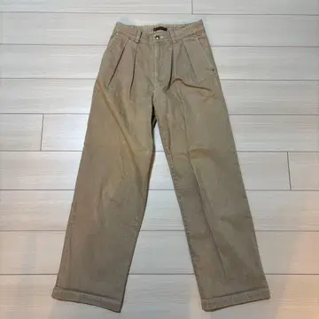 PUBLIC DENIM 베이지 와이드 팬츠