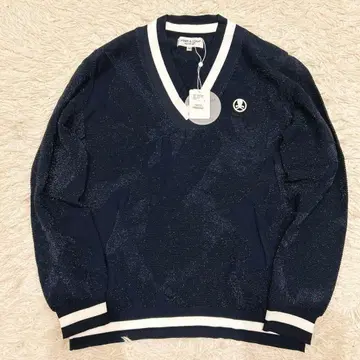 새상품 XL 사이즈 마크앤로나 스웨터 라메 칠드런 니트 골프웨어