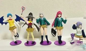 애니메이션 캐릭터 피규어 5체 세트