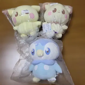 포켓몬 피스 모후굿토 봉제 인형 피카츄 피츄 팽도리 포켓몬