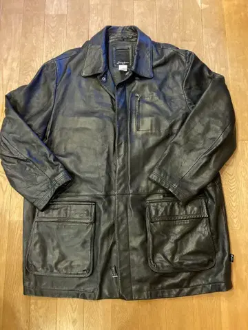 SEAN JOHN 가죽 자켓 빅 실루엣 XXL!