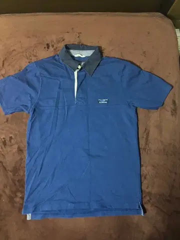 L.L.Bean M 사이즈 블루 피케 셔츠