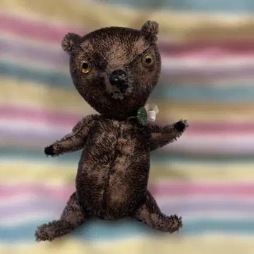 인기 작가 짙은 갈색 베어