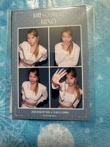 사카구치 리노 4컷 사진 세트 IS:SUE IS COMING