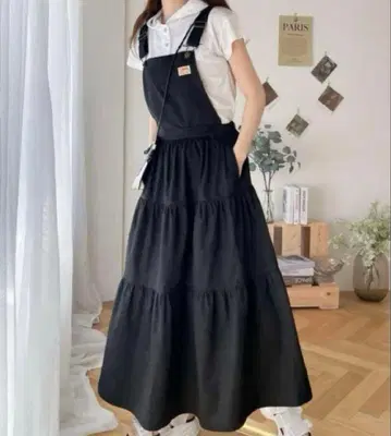 Java 2way 티어드 살로펫 원피스 (스커트부 탈부착 가능)