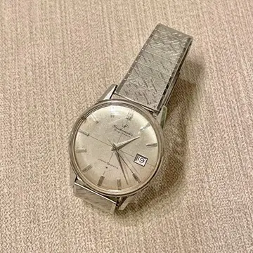 [ 초레어 ] SEIKO 자동 와인딩 시계 실버 스테인리스 밴딩