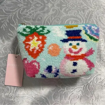페이 라 눈사람 미니 파우치