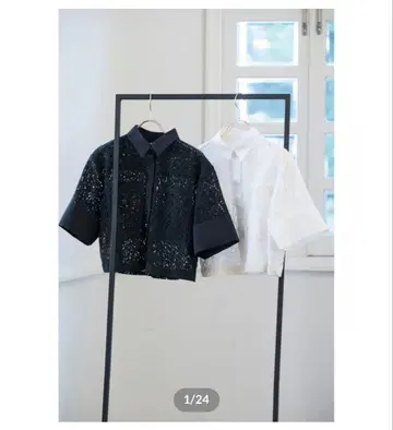 SUGAR 화이트 블라우스 클리닝 완료