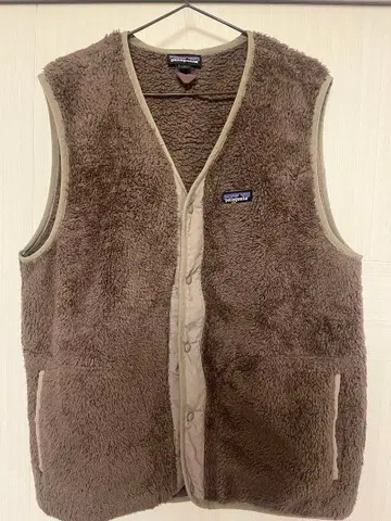 patagonia 플리스 베스트 L 사이즈 브라운
