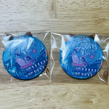 시쿠포니 아메노 코사메 캔뱃지 MeDi신 2개 세트