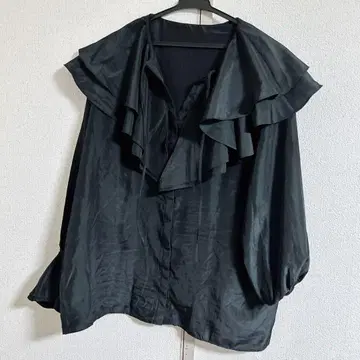 LEPSIM 프릴 칼라 블라우스