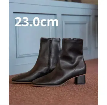 [ 23.0cm ] 미들 스퀘어 스트레치 부츠