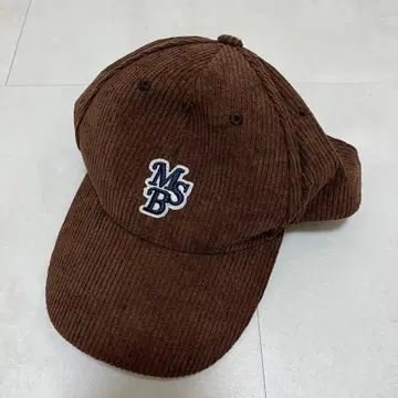 MSB 코듀로이 캡 브라운