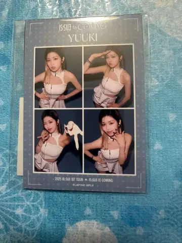 다나카 유키 4컷 사진 세트 IS:SUE IS COMING