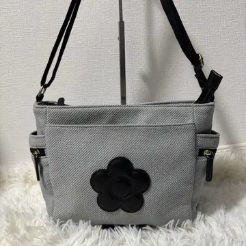 [ 새상품급 ] 마리콴트 데이지 그레이 핸드백 숄더