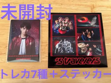 Travis Japan 스트라벨러스 트레이딩 카드 7종 스티커 시트