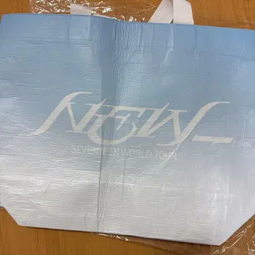 SEVENTEEN WORLD TOUR 쇼핑백 NEW 토트백