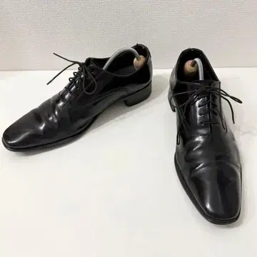 REGAL 가죽 스트레이트 팁 드레스 슈즈 25.5cm 블랙 725R