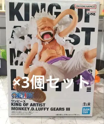 원피스 king of artist 루피 기어 5 피규어 3개 세트