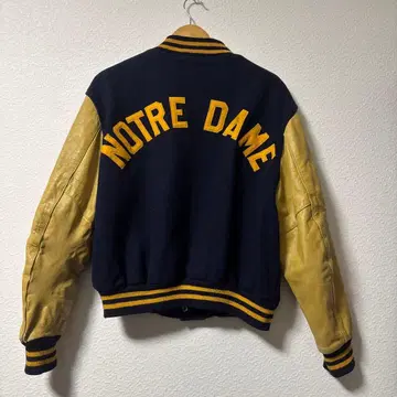 초레어 50s NOTRE DAME 빈티지 바시티 자켓