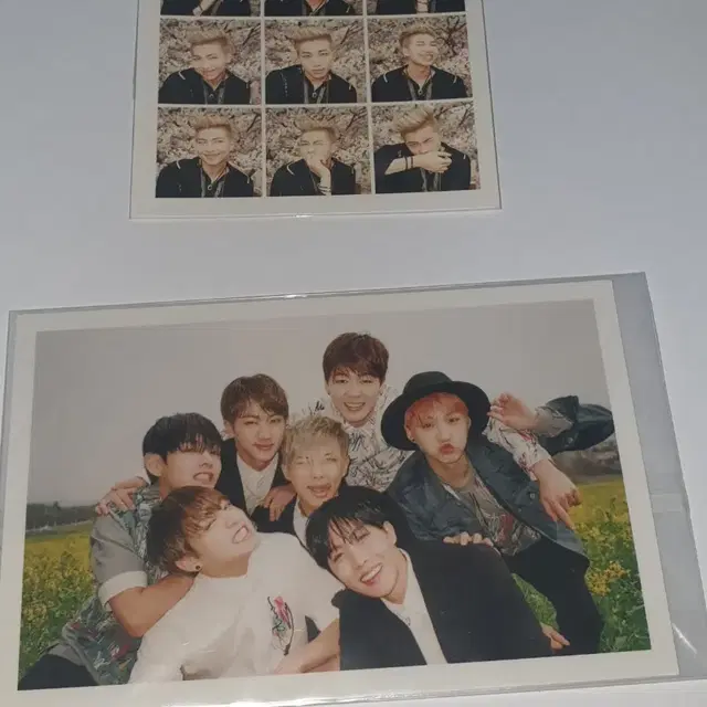 방탄 화양연화 앨범 포카 남준,단체