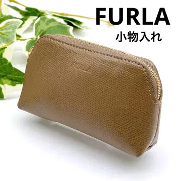 FURLA 훌라 코인 케이스 동전 지갑 브라운