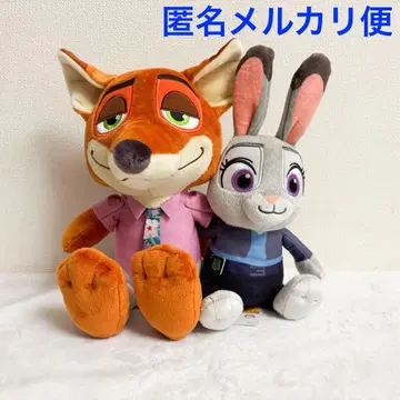 디즈니 주토피아2 페어 봉제 인형