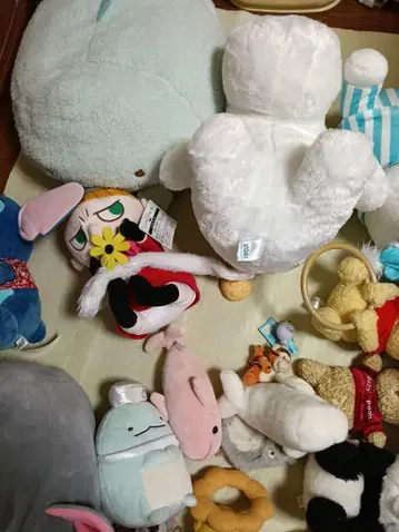 봉제 인형 등 약 20종 세트 스티치 스미코구라시 토카게 무민 톰