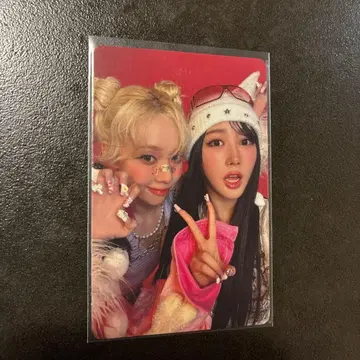 aespa 트레이딩 카드 HotMess 회장 한정판 트레이딩 카드