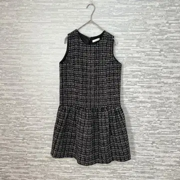 AG 바이 아쿠아걸 트위드 슬리브리스 원피스 M 튜닉