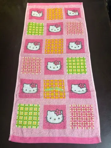 헬로키티 새상품 타월 헤이세이 레트로 y2k