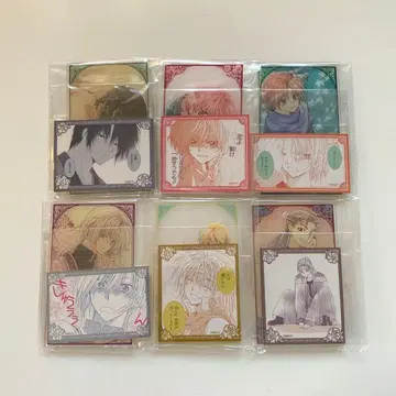 새벽의 연화 만복 가챠 아크릴 카드&스티커 세트