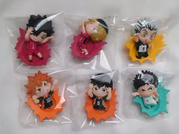 부치마스 하이큐 리프 피규어 마그넷 6종 세트