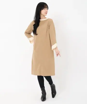 새상품급 스트로베리 필드 바이컬러 원피스