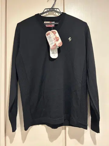 레어 단종 미사용 FILA 페라리 Ferrari V넥 스웨터 L