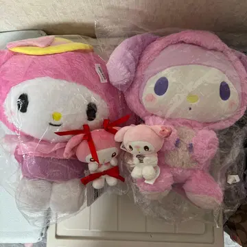 마이멜로디 봉제 인형 4개 세트