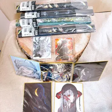 가와코 묶음 판매 아크릴 스탠드 색지 태피스트리