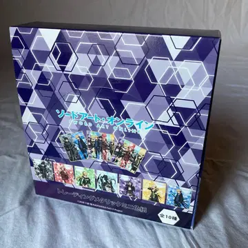 [ 새상품 ] 소드 아트 온라인 트레이딩 메탈릭 미니 색지