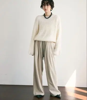 기모 드로스트 팬츠