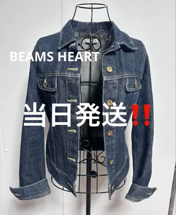 [당일 발송] BEAMS HEART 데님 자켓 여성용
