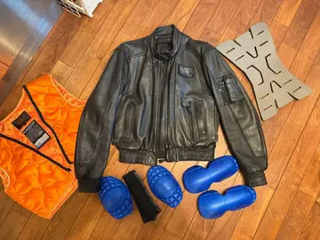 KADOYA NEW CONCEPTER 가죽 자켓 L