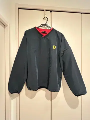 레어 단종 페라리 Ferrari 네이비 나일론 자켓
