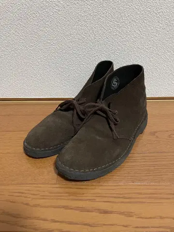 새상품급 Clarks Desert Boot  부츠 다크 브라운 25