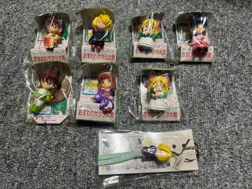사쿠라 대전 키체인 피규어 7개 + 스트랩