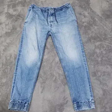 프릭스스토어 한정판 모델 스트레치 데님 조거 팬츠 M