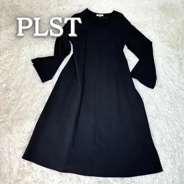 미사용급 PLST 플라스테 롱 원피스 맥시 길이 사이드 암 슬릿