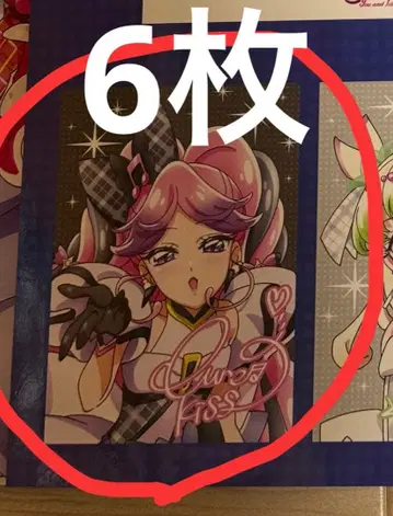 너와 아이돌 프리큐어 폴라로이드풍 포토 카드