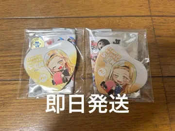 운모 언덕 마리나 x 2종 타코피의 원죄 트레이딩 하트 캔뱃지 트